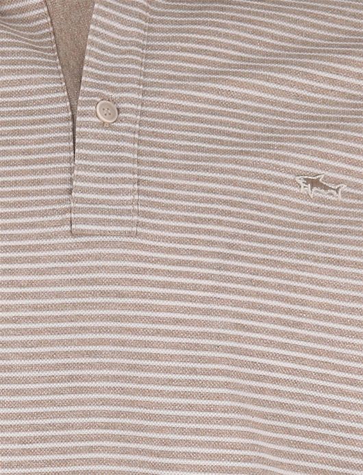 Paul & Shark Polo Blauw wit gestreept