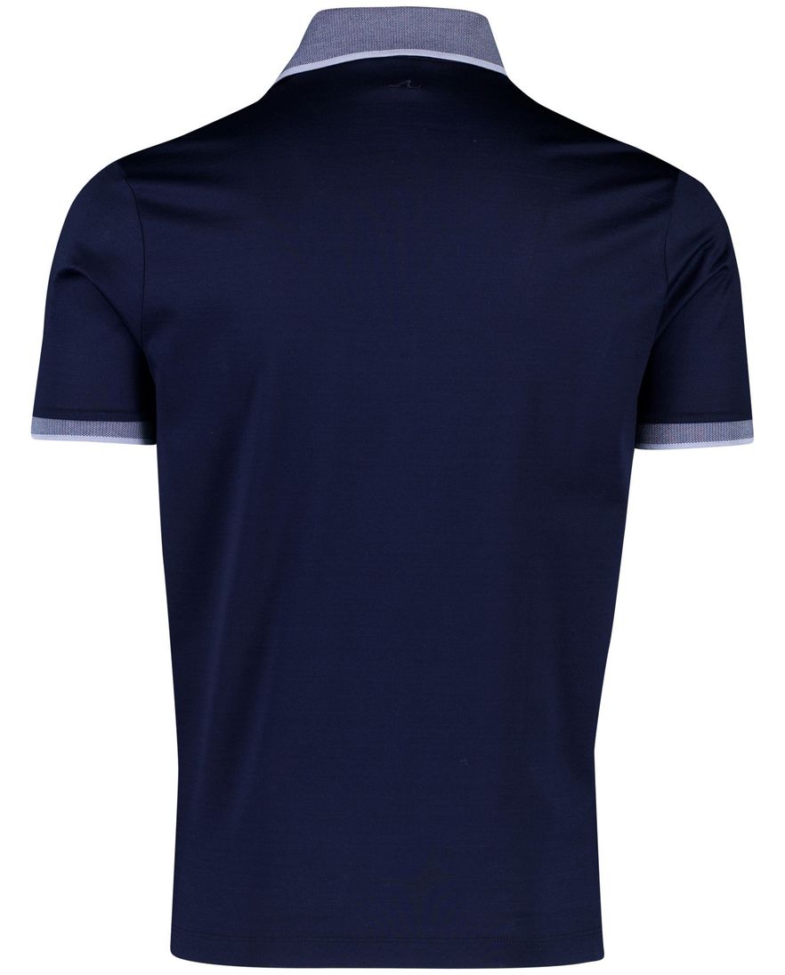 Wijde fit polo shirt Paul & shark donkerblauw 4 knoops