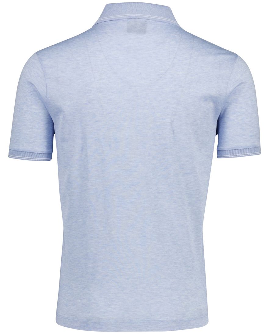 Paul & Shark polo blauw 3 knopen pique