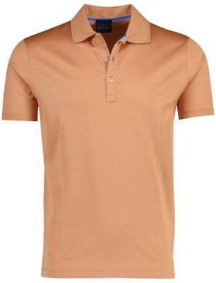 Paul & Shark Paul & Shark effen polo 3 knoops korte mouw oranje