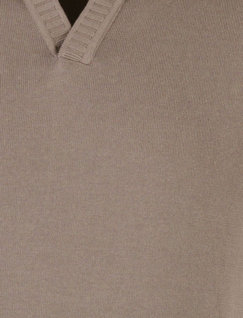 Poloshirt paul & shark bruin wijde fit