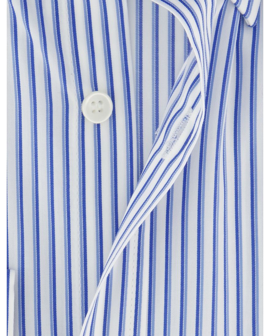 Paul & Shark overhemd wit blauw gestreept