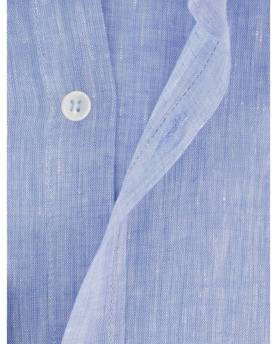 Paul & Shark linnen lichtblauw overhemd