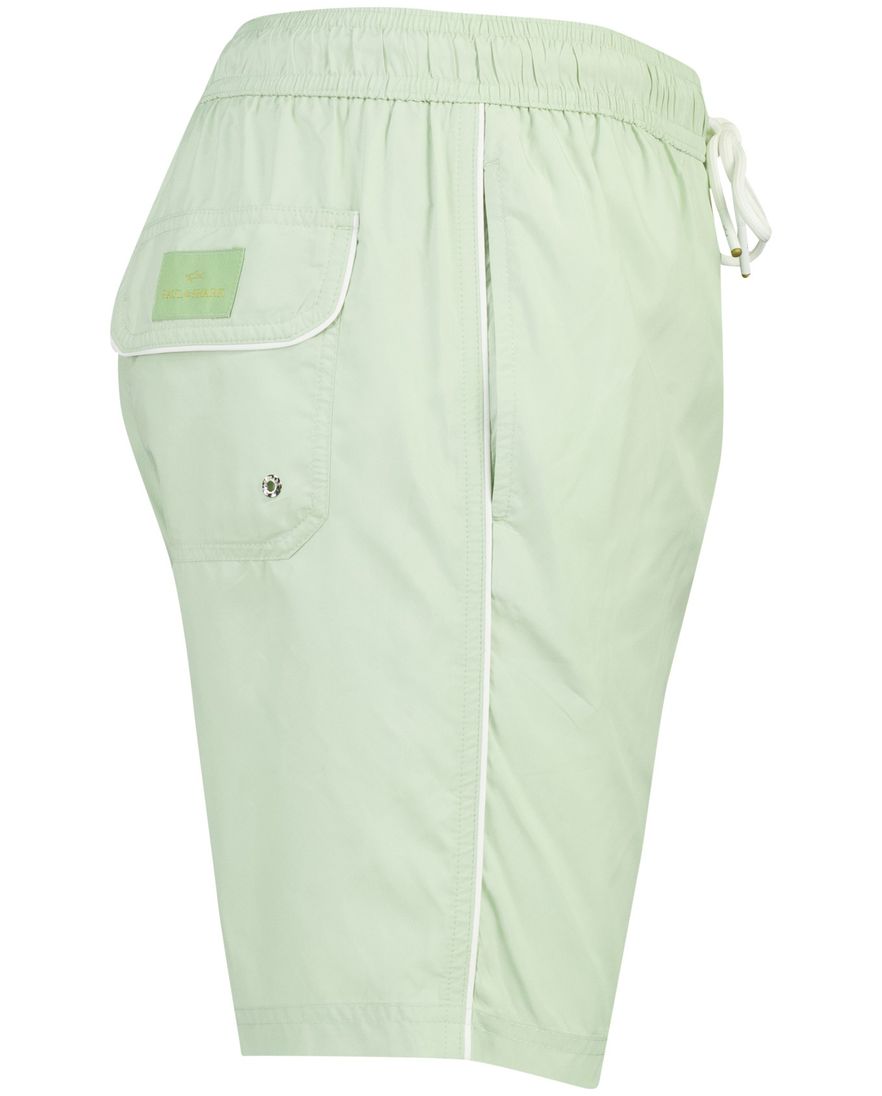 Wijde fit Paul & shark zwembroek lichtgroen