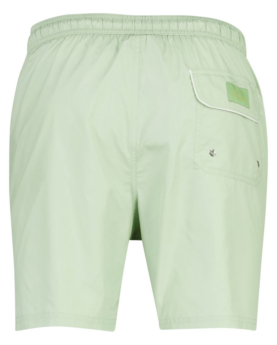 Wijde fit Paul & shark zwembroek lichtgroen