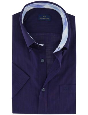 Paul & Shark Paul & Shark overhemd navy button-down boord