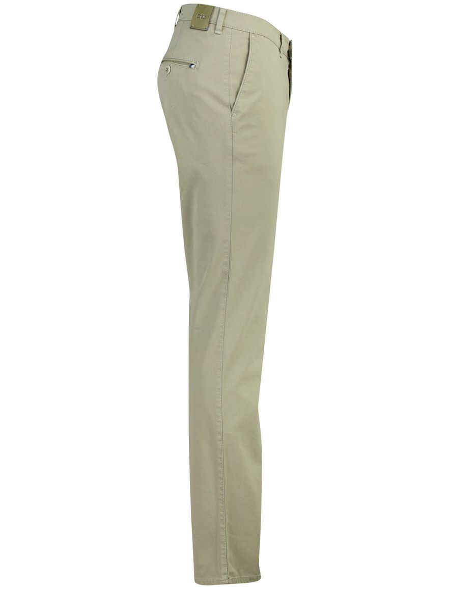 Groene pantalon Brax Fabio wijde fit