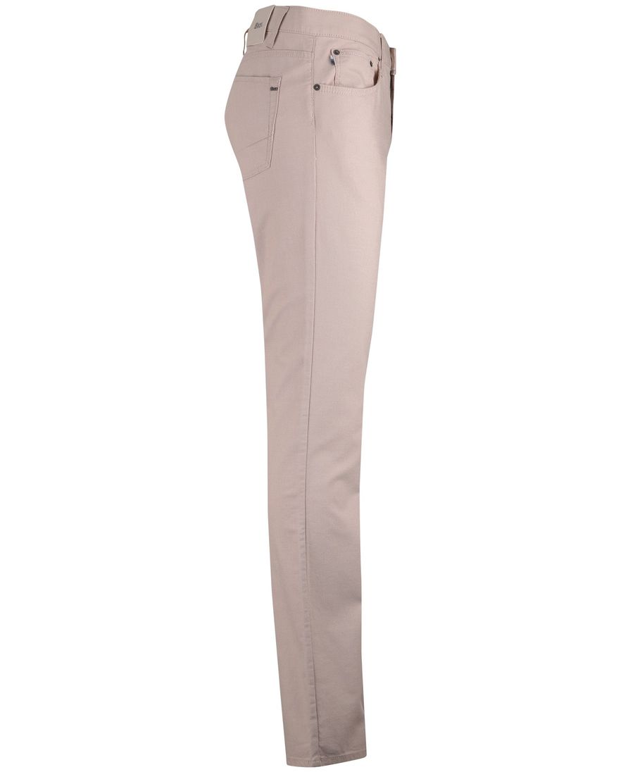 Beige pantalon Brax Chuck slim fit beige 5-pocket