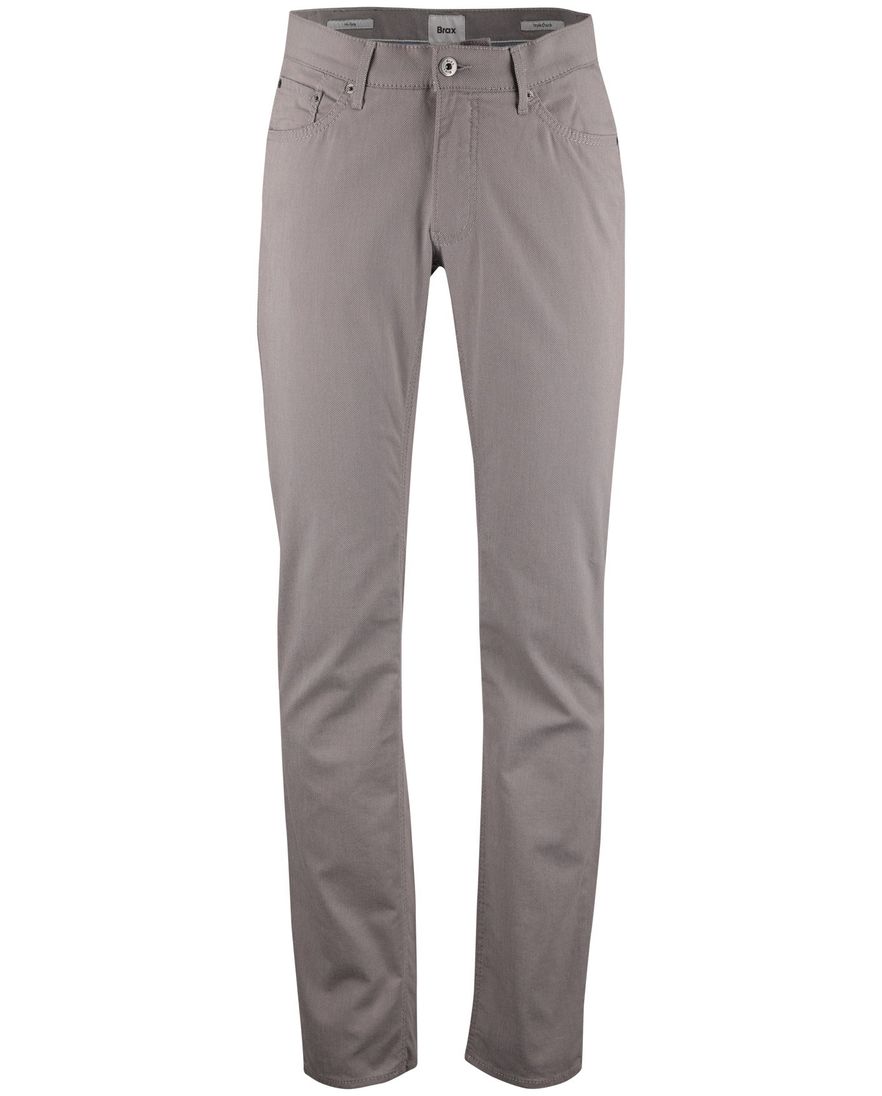 Beige Brax Chuck pantalon slim fit 5-pocket