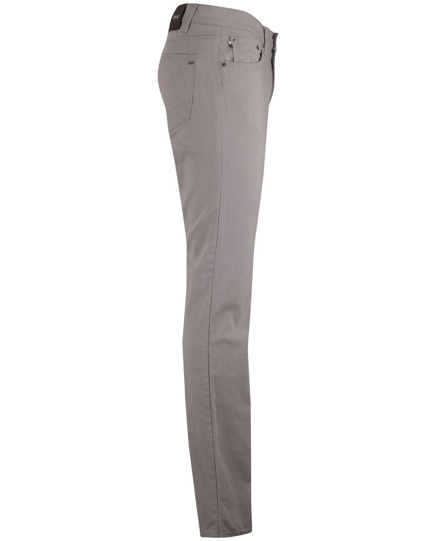 Beige Brax Chuck pantalon slim fit 5-pocket