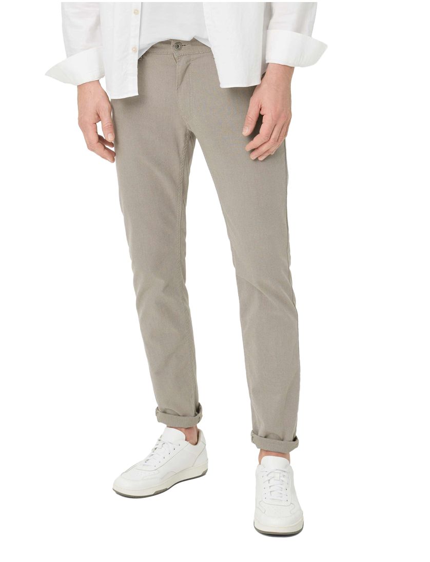 Pantalon 5-pocket beige Brax Chuck slim fit