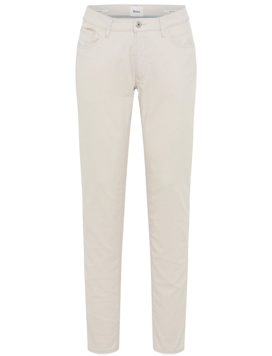 Brax pantalon 5-pocket creme katoen normale fit