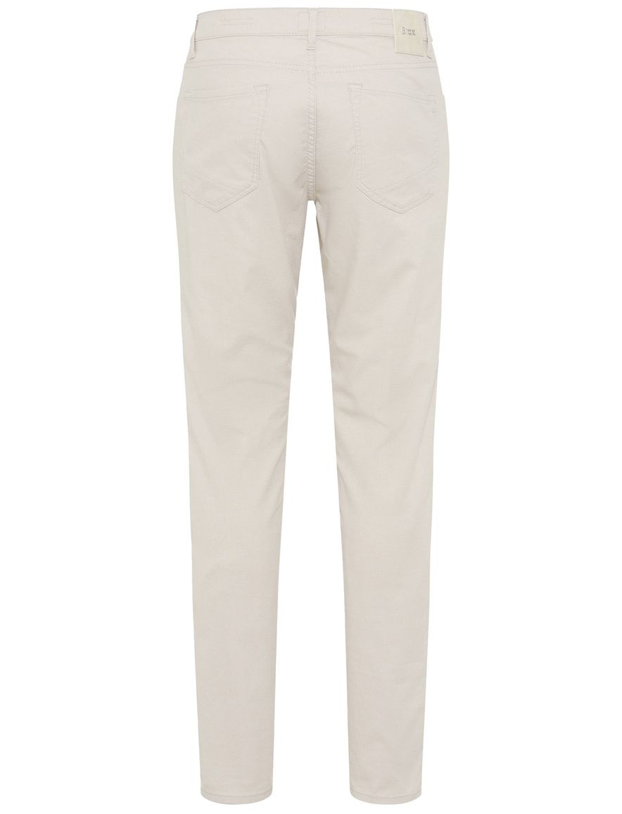 Brax pantalon 5-pocket creme katoen normale fit