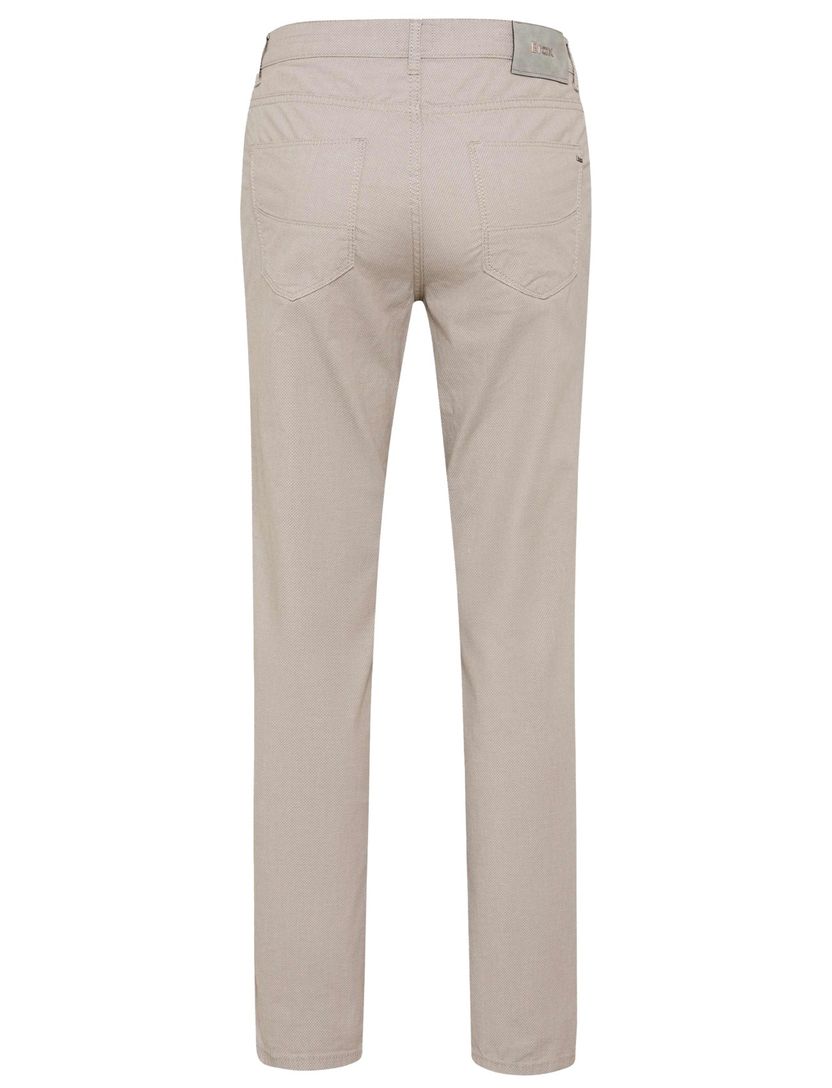 Pantalon 5 pocket Brax beige normale fit
