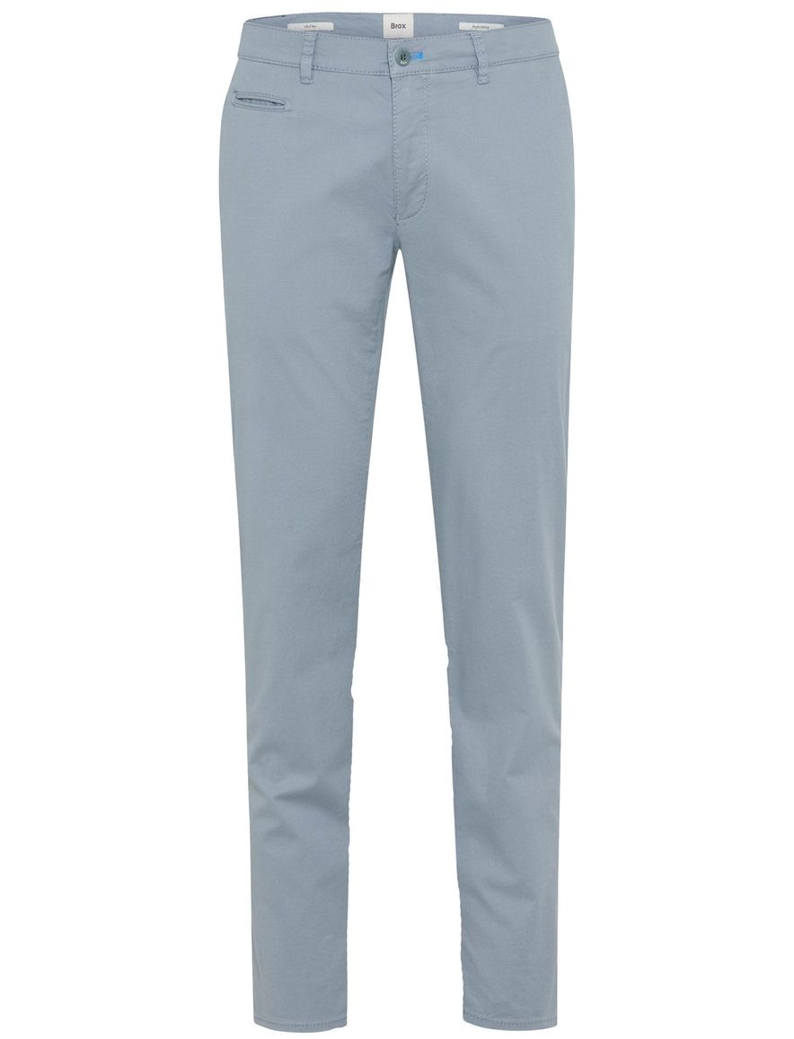 Brax pantalon lichtblauw katoen normale fit