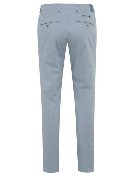 Brax pantalon lichtblauw katoen effen