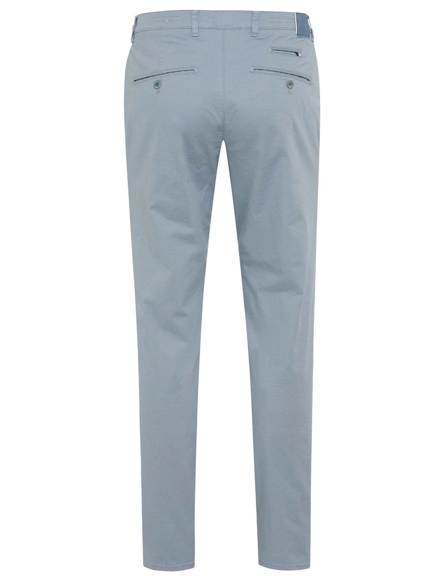 Brax pantalon lichtblauw katoen normale fit