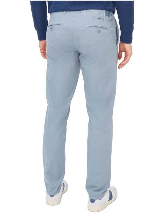 Brax pantalon lichtblauw katoen effen