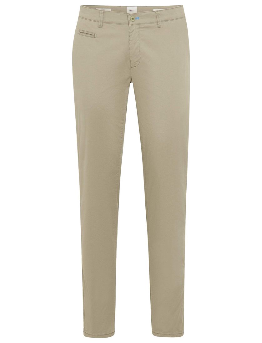 Brax pantalon flatfront model beige katoen