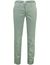 groene pantalon Brax Fabio zonder omslag flatfront model