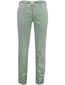 groene pantalon Brax Fabio zonder omslag flatfront model