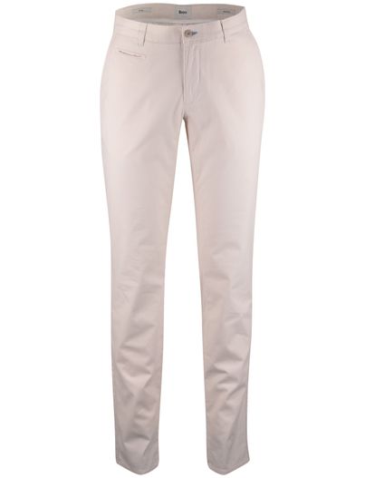 Brax Beige pantalon chino Brax Fabio wijde fit