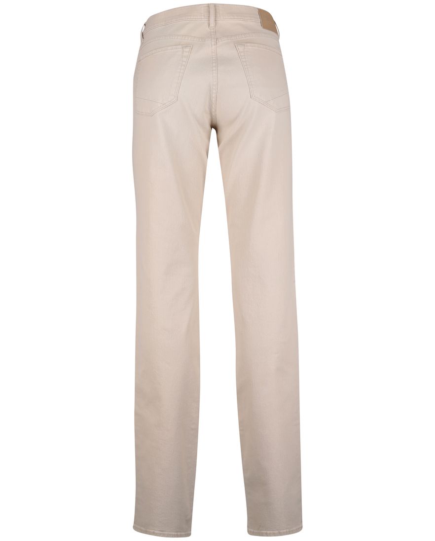 Beige pantalon Brax Chuck slim fit 5-pocket