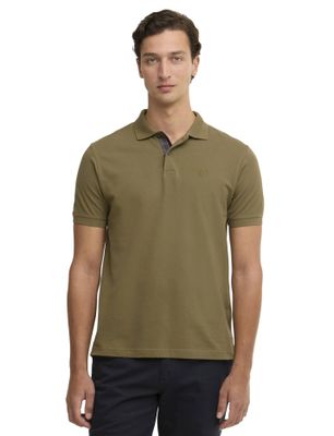 Barbour Groen poloshirt Barbour tailored fit korte mouw