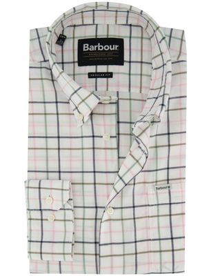 Barbour Barbour overhemd Regular Fit beige met borstzak