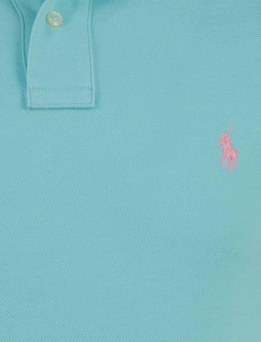 Poloshirt lichtblauw Polo Ralph Lauren classics pique