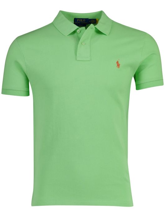 Polo Ralph Lauren poloshirt lichtgroen slim fit