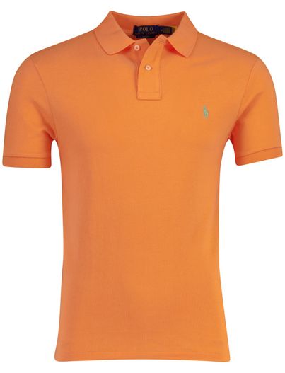 Polo Ralph Lauren Poloshirt oranje Polo Ralph Lauren classics slim fit