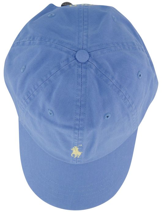 Polo Ralph Lauren Caps lichtblauw geel logo