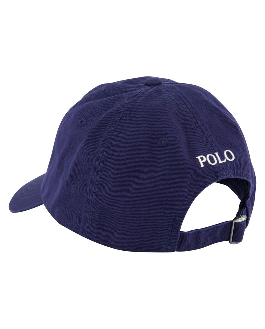 cap navy 100% katoen Polo Ralph Lauren met wit logo