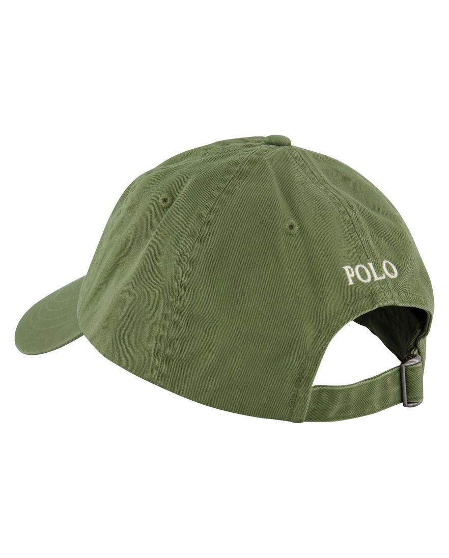 cap groen 100% katoen Polo Ralph Lauren met wit logo