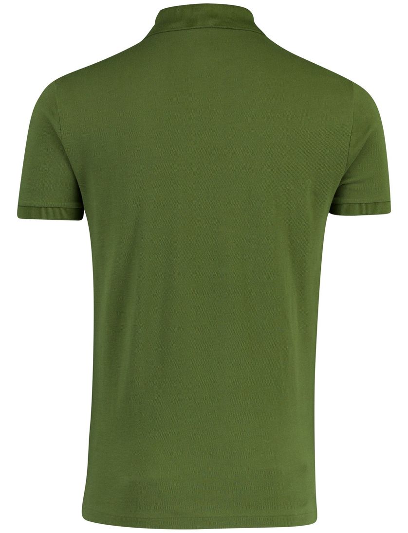 Poloshirt korte mouw Ralph Lauren groen normale fit