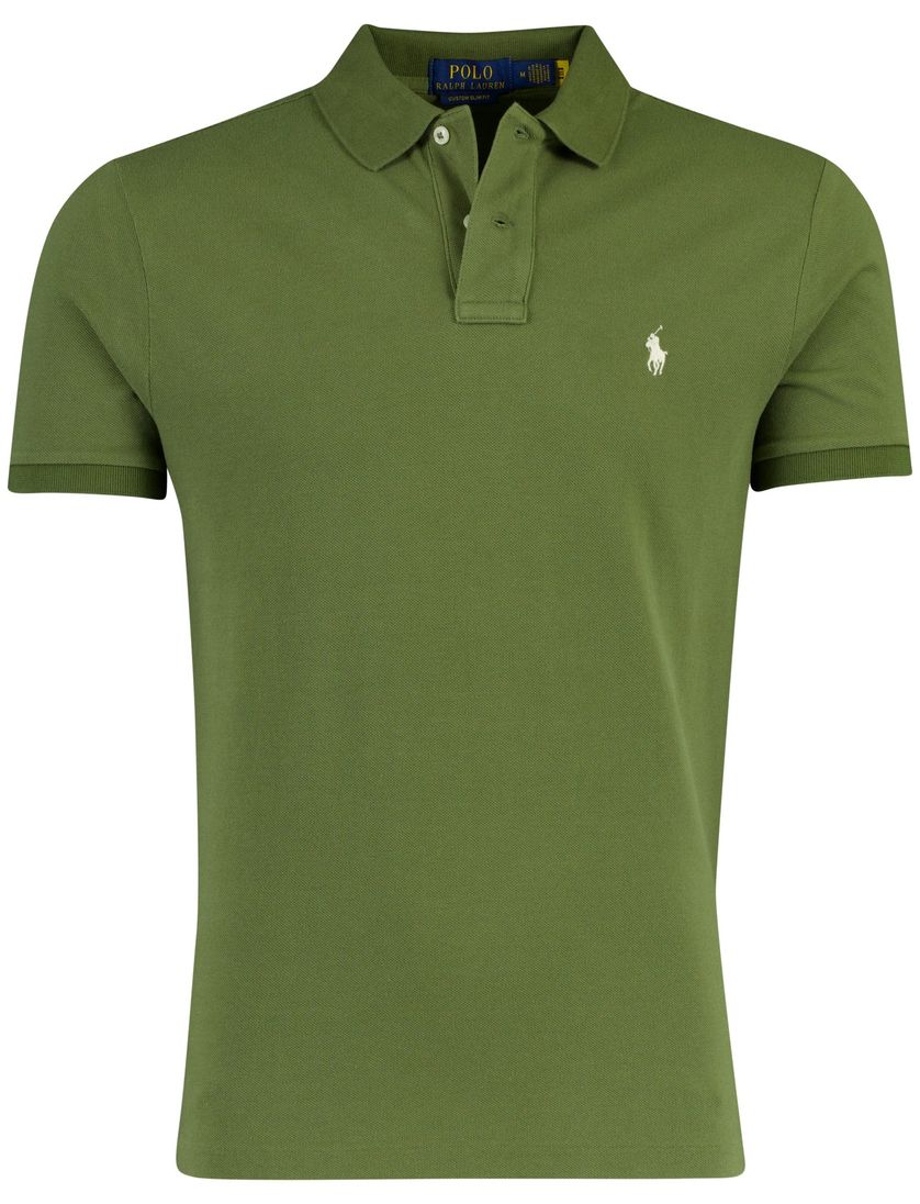 Polo Ralph Lauren poloshirt groen normale fit korte mouw