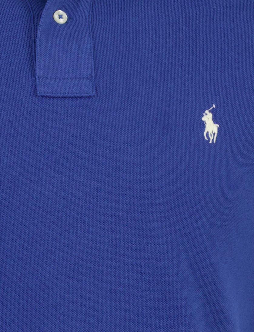 Poloshirt donkerblauw Polo Ralph Lauren met wit paardje