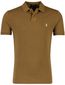 Polo ralph lauren polo bruin custom slim fit