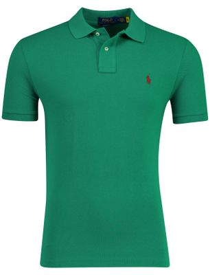 Polo Ralph Lauren Polo Ralph Lauren groen poloshirt met rood paardje