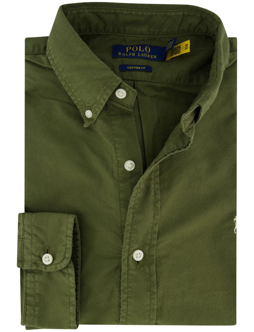 Polo Ralph Lauren overhemd groen button down boord