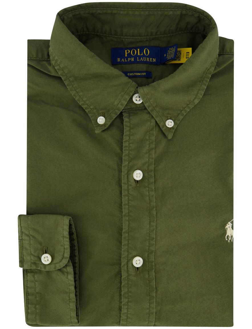 Polo Ralph Lauren overhemd groen button down boord