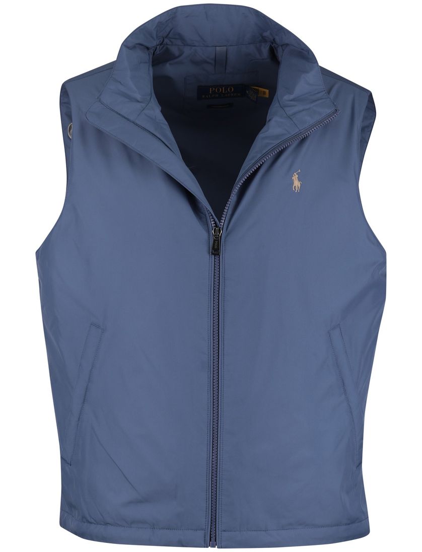 Blauwe bodywarmer Ralph Lauren
