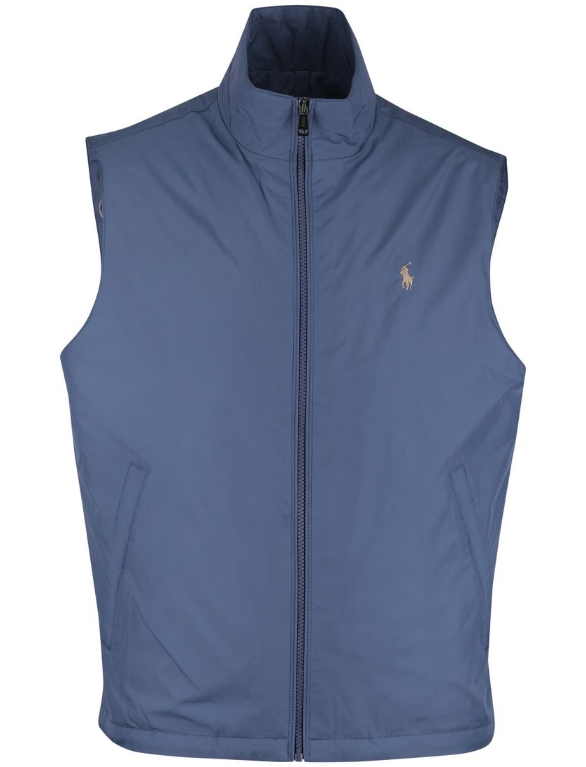 Blauwe bodywarmer Ralph Lauren