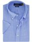 Polo Ralph Lauren overhemd Custom Fit lichtblauw linnen