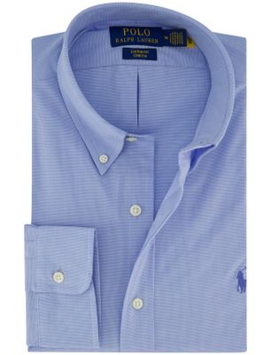 Polo Ralph Lauren lichtblauw overhemd Ralph Lauren custom fit