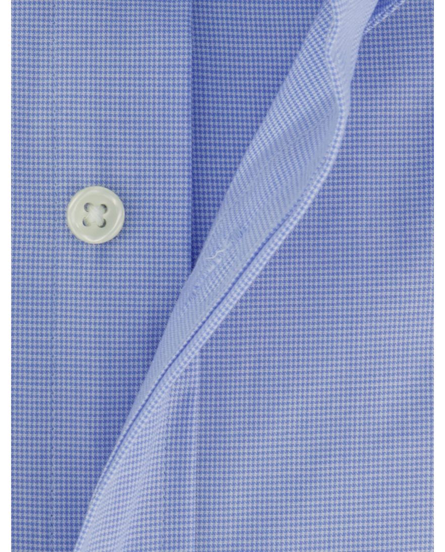 lichtblauw overhemd Ralph Lauren custom fit