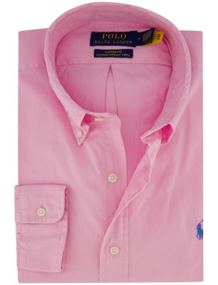 Polo Ralph Lauren roze overhemd Polo Ralph Lauren normale fit
