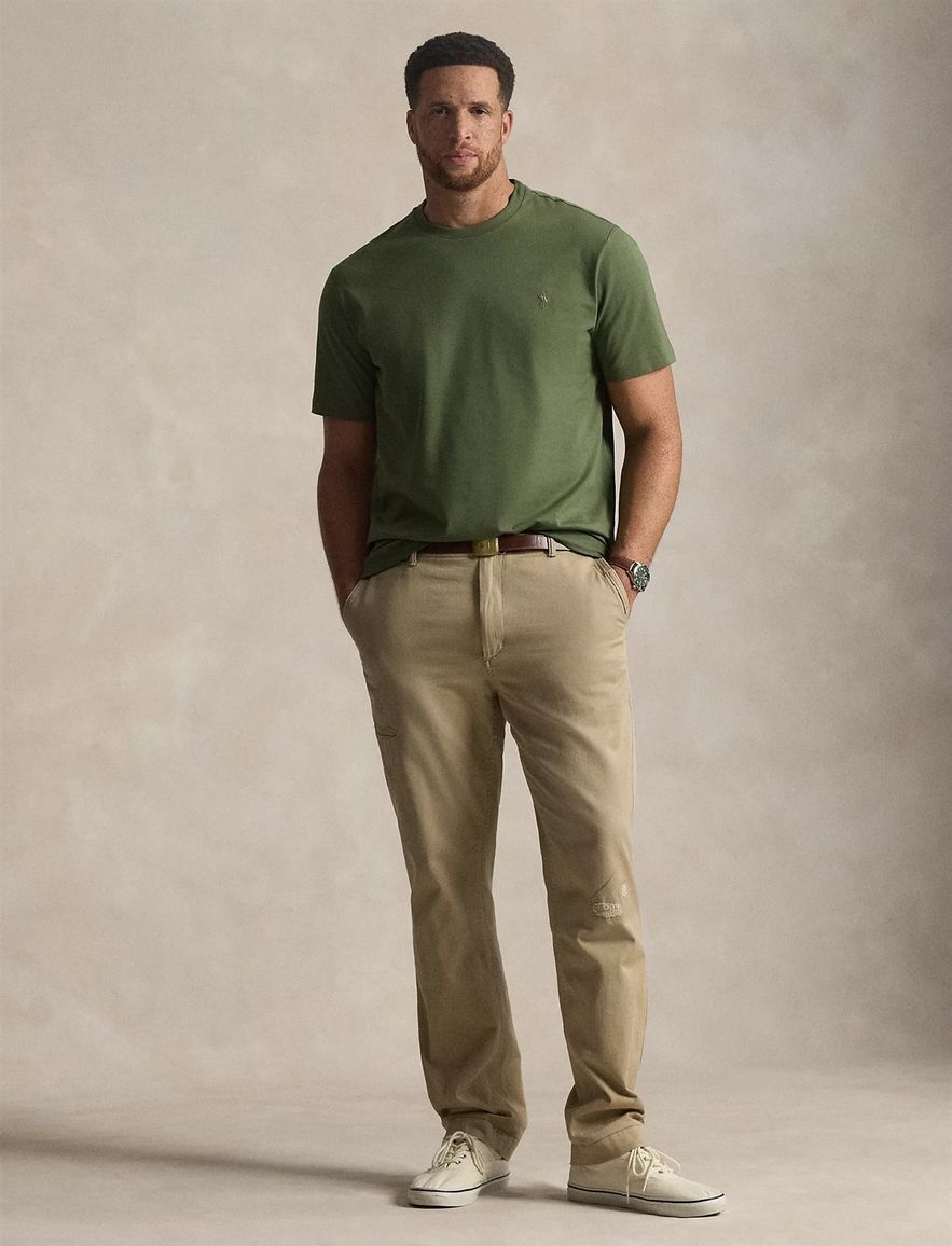 Polo Ralph Lauren Big & Tall T-shirt donkergroen jersey