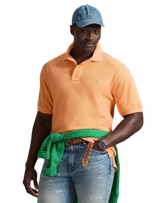 Polo Ralph Lauren Polo Ralph Lauren poloshirt oranje 2 knopen Big& Tall